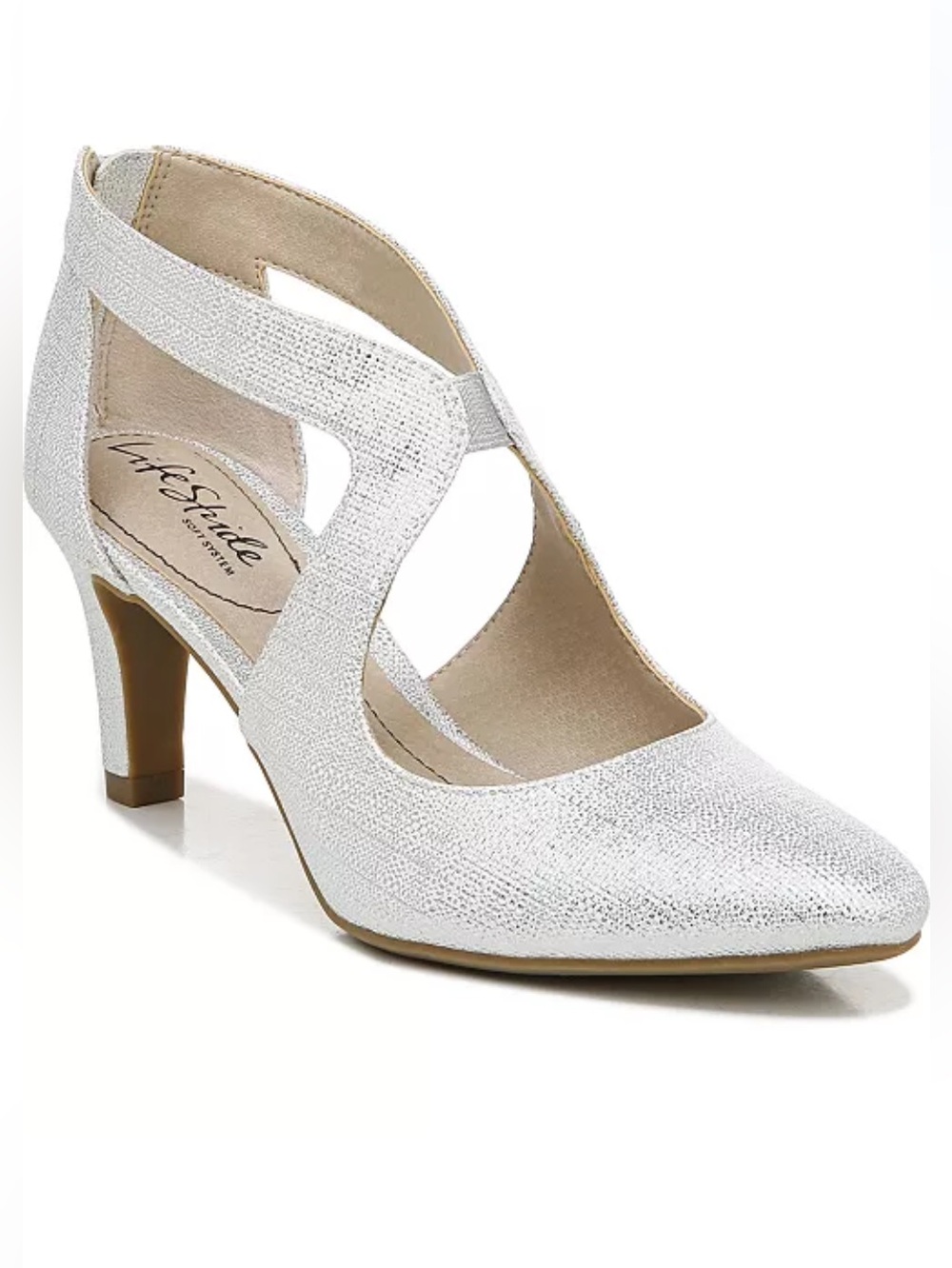 LifeStride Strappy Closed Toe Pumps
Giovanna2 Silver - Sz 8.5
